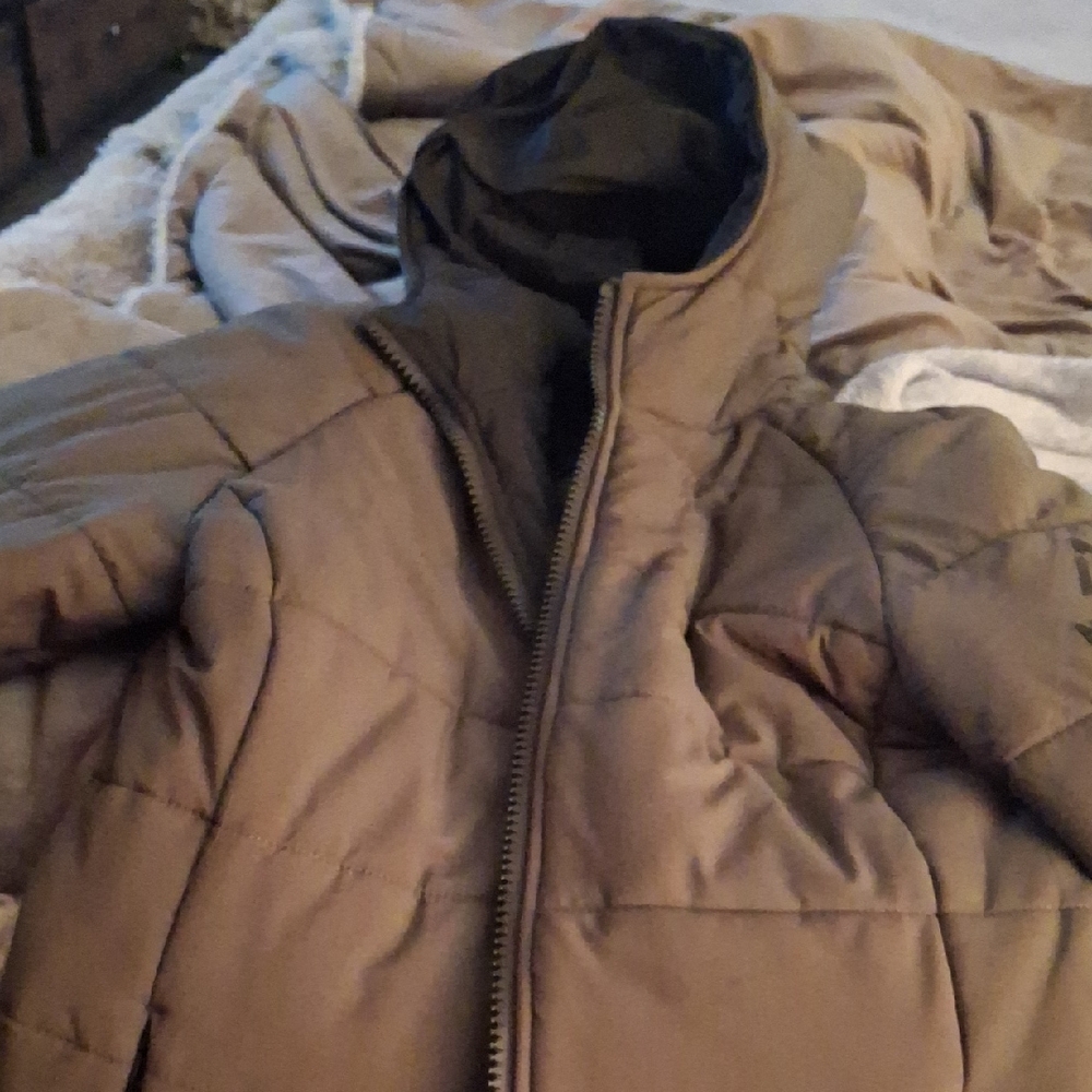 Women's Brown Puffer Jacket
